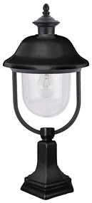 Prezent 6895 - Kültéri lámpa SANGHAI 1xE27/60W/230V IP44 fekete 6895