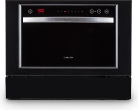 Klarstein Amazonia 6 Luminance, asztali mosogatógép, 1380 W, 6 teríték, F energiahatékonysági osztály