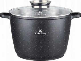 KlönBerg Premium 4L gránit fazék Megbízhatóság és elegancia