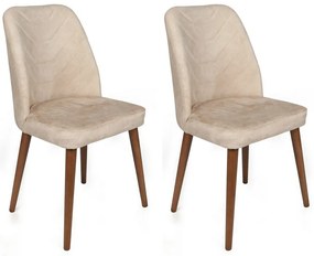 Dallas Beige étkezőszék szett, 4 db, 4 db