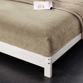 Mikroplüss lepedő SOFT 90x200 cm barna