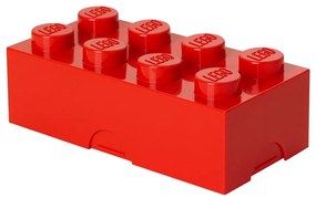 Piros műanyag gyerek tárolódoboz 20x10x7 cm – LEGO®