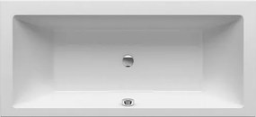 Ravak Formák 01 Slim Téglalap alakú kád 180x80cm fehér C881300000