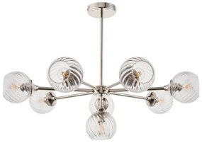 Endon 104051 - ALLEGRA rúdcsillár 8xE14/7W/230V, fényes króm