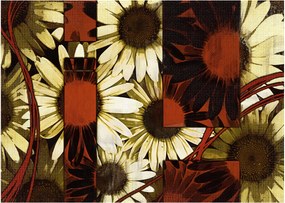 Virágok képe (70x50 cm)