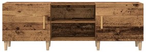 TV Szekrény Régi Fa 150x30x50 cm Műanyag Fa