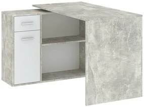 NASH Íróasztal Beton Színben. 120 cm.