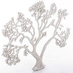Loyd design rusztikus ezüst életfa fém falra szerelhető faldekoráció 45x59x2,5cm