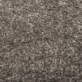 ISTAN szürke hosszú szálú fényes szőnyeg 140 x 200 cm