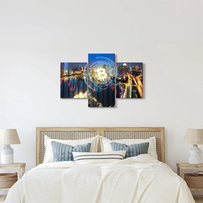 Kép - A befektetések városa (90x60 cm)