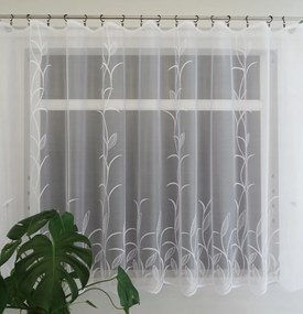 Mg Függöny jacquard 34519 Fehér 250cm magas lengyel 0,5m