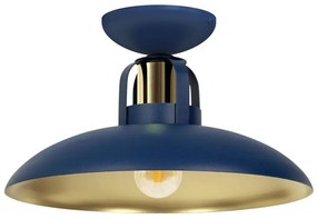 MILAGRO MLP7713 FELIX Loft Mennyezeti Lámpa Sötétkék, Arany E27 IP20