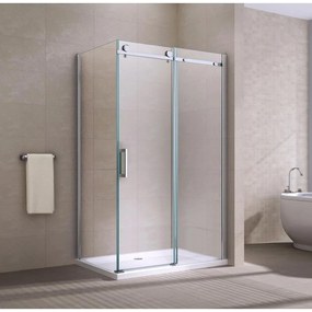 Milano Duo zuhanykabin 80x120, 195cm, 8mm, NANO