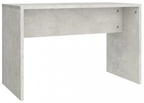 betonszürke szerelt fa fésülködőszék 70 x 35 x 45 cm