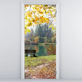 Fotótapéta ajtóra - Tó (95x205cm)