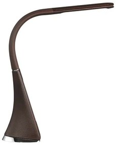 Solight WO46-H - LED dimmelhető kijelzős asztali lámpa LED/6W/230V barna