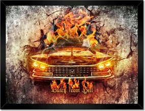 Poszterek keretben 40x30 Buick from Hell