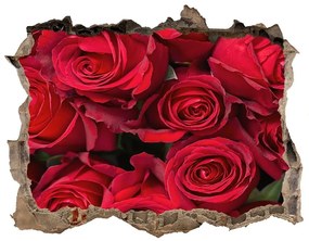 3d-s lyukat fali matrica Vörös rózsák nd-k-67561194