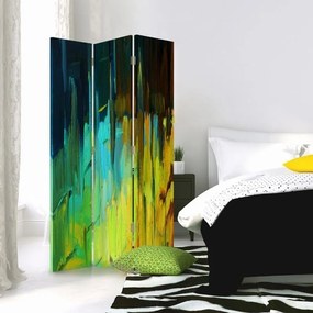 Gario Paraván Tengerparti absztrakció Méret: 180 x 170 cm, Kivitelezés: Klasszikus paraván