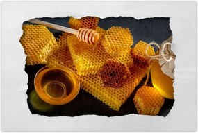Poszterek 90x60 Méhsejt méz