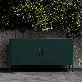 TV-szekrény lábakon ROSA, 1150 x 595 x 400 mm, Modern: palack zöld szín