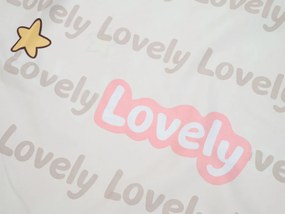 AUTÓK LOVELY rózsaszín pamut baba ágyneműhuzat