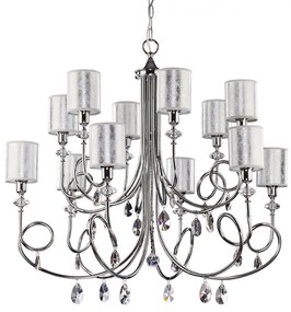 Jupiter 1596 - DE 12 CH - Csillár DELFINA 12xE14/40W