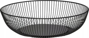 Gyümölcstálak, Fekete fém gyümölcskosár