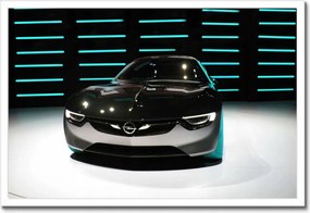 Poszterek keretben 60x40 Opel sportautó