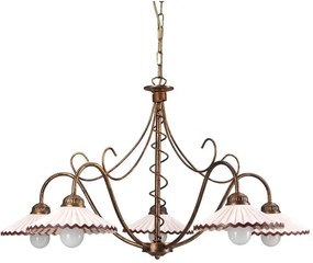 ONLI - Csillár láncon ROSINA 5xE14/6W/230V