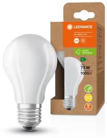 LED lámpa , égő , E27 , 5W , 211 lm/w , A besorolás , meleg fehér , 5 év garancia , LEDVANCE (OSRAM)