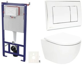 Fali WC szett SAT Fusion előtétfalas szereléshez SIKOSSTORFU21