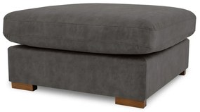 Antracitszürke bőrutánzat lábtartó Hamburg – Scandic