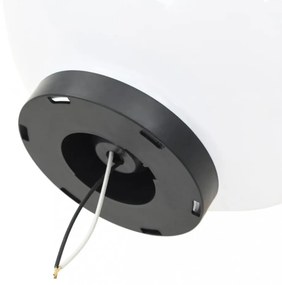 3 db-os LED gömblámpa-szett 20 / 30 / 40 cm PMMA
