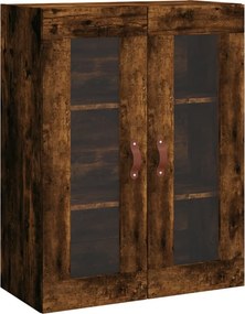 vidaXL füstös tölgy színű fali szekrény 69,5 x 34 x 90 cm
