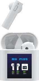 Air M6 Plus hőmérővel - TWS Bluetooth fülhallgató NZH-CW778