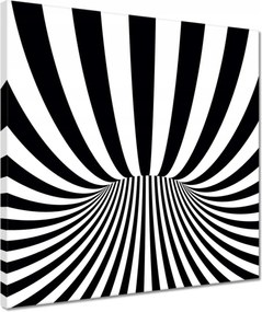 Vászonkép 40x40 Absztrakt fekete-fehér