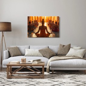 Kép - Jóga órák (90x60 cm)