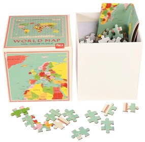 World Map gyerek puzzle - Rex London