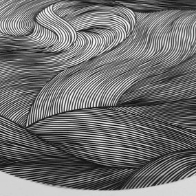 Műanyag tányéralátét ø 38 cm Celeste – douceur d'intérieur