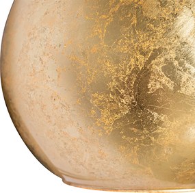 Okos fali lámpa fekete, arany üveggel, WiFi A60-nal - Bert