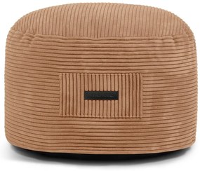 Barna kordbársony puff Om 60 – SLOWDOWN