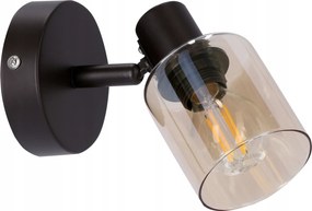 Candellux Agra Fali Lámpa Barna 1X40W E14 Borostyán Lámpabúra