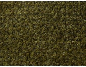 Sötétzöld kárpitozott franciaágy ágyráccsal 140x200 cm Makana – Makamii