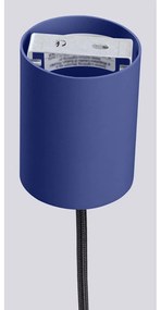 Sötétkék függőlámpa üveg búrával ø 12 cm Orbital – Sollux