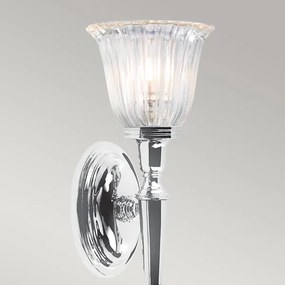 Elstead BATH-DRYDEN1-PC - LED Fürdőszobai lámpa DRYDEN 1xG9/3W/230V IP44