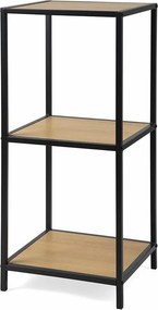 LOFTY Tower 3 OAK fém polc, 83 x 35 cm