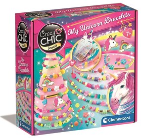 Crazy Chic Unicorn karkötő készítő kreatív szett Clementoni