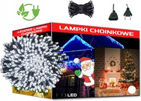 Karácsonyfa Lámpák 1000 Led Fehér Hideg Karácsonyi Karácsonyfa