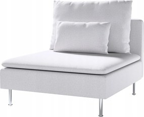 Dekoria Söderhamn 1 személyes Ikea tok, szürke